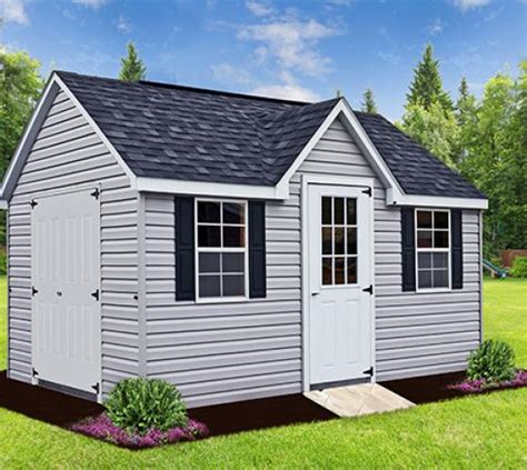 Myerstown sheds - Myerstown Sheds & Fencing. Myerstown, PA. $5,240.00 Main Color Wicker Roof Color Weathered Wood Trim Color Khaki Built By. VIEW MORE ShedHUB ID: 387182 12 X 24 The Heritage Garage With Sand 4 1/2" Dutch Lap Vinyl Siding Siding Available At. Myerstown Sheds & Fencing ...